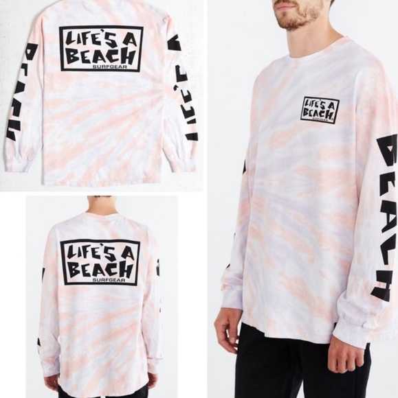 Life's A Beach Other - Life's A Beach Tie-Dye Long-Sleeve Tee